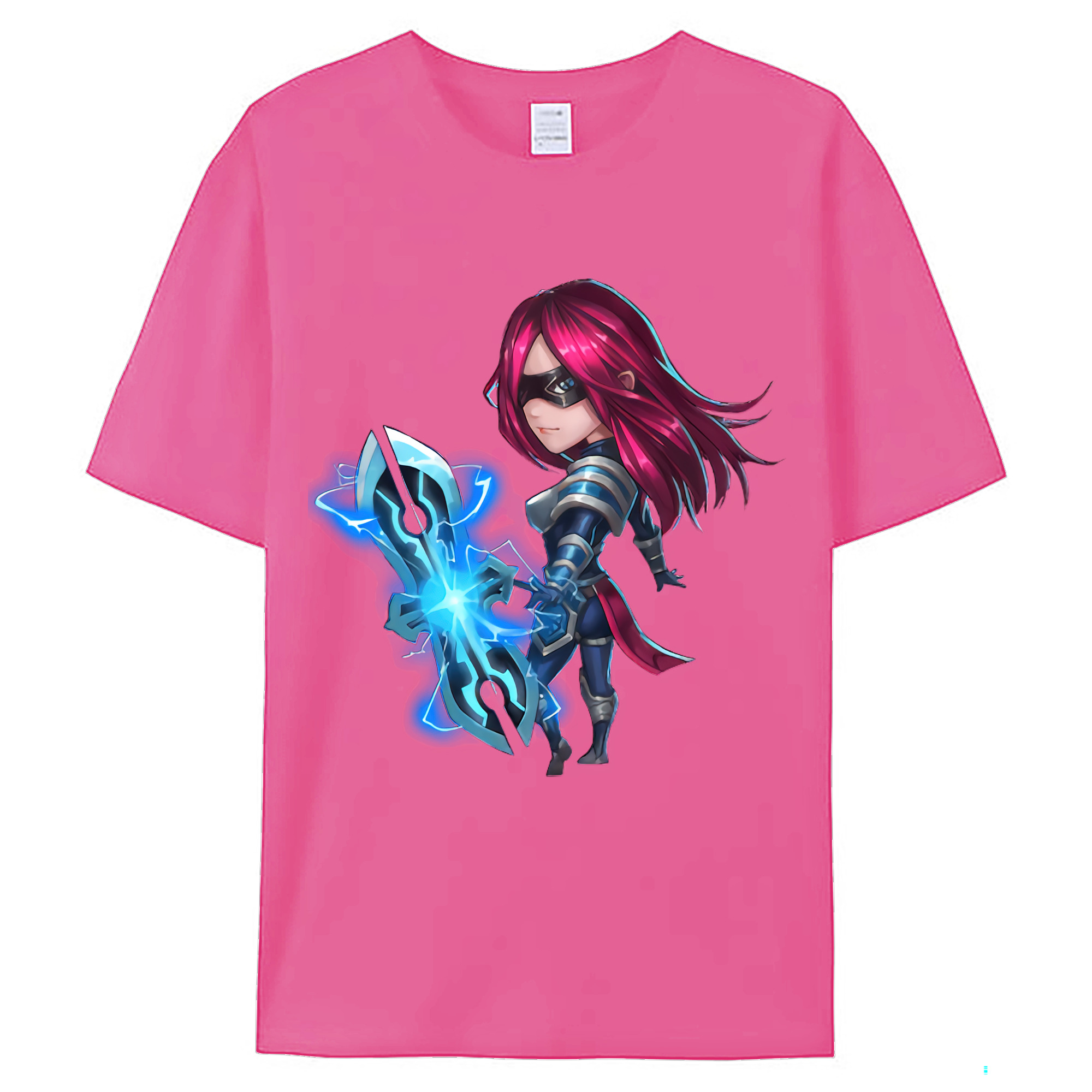 （画像用） リーグ・オブ・レジェンド League of Legends LOL レディースカジュアルプリントTシャツ（綿100％）